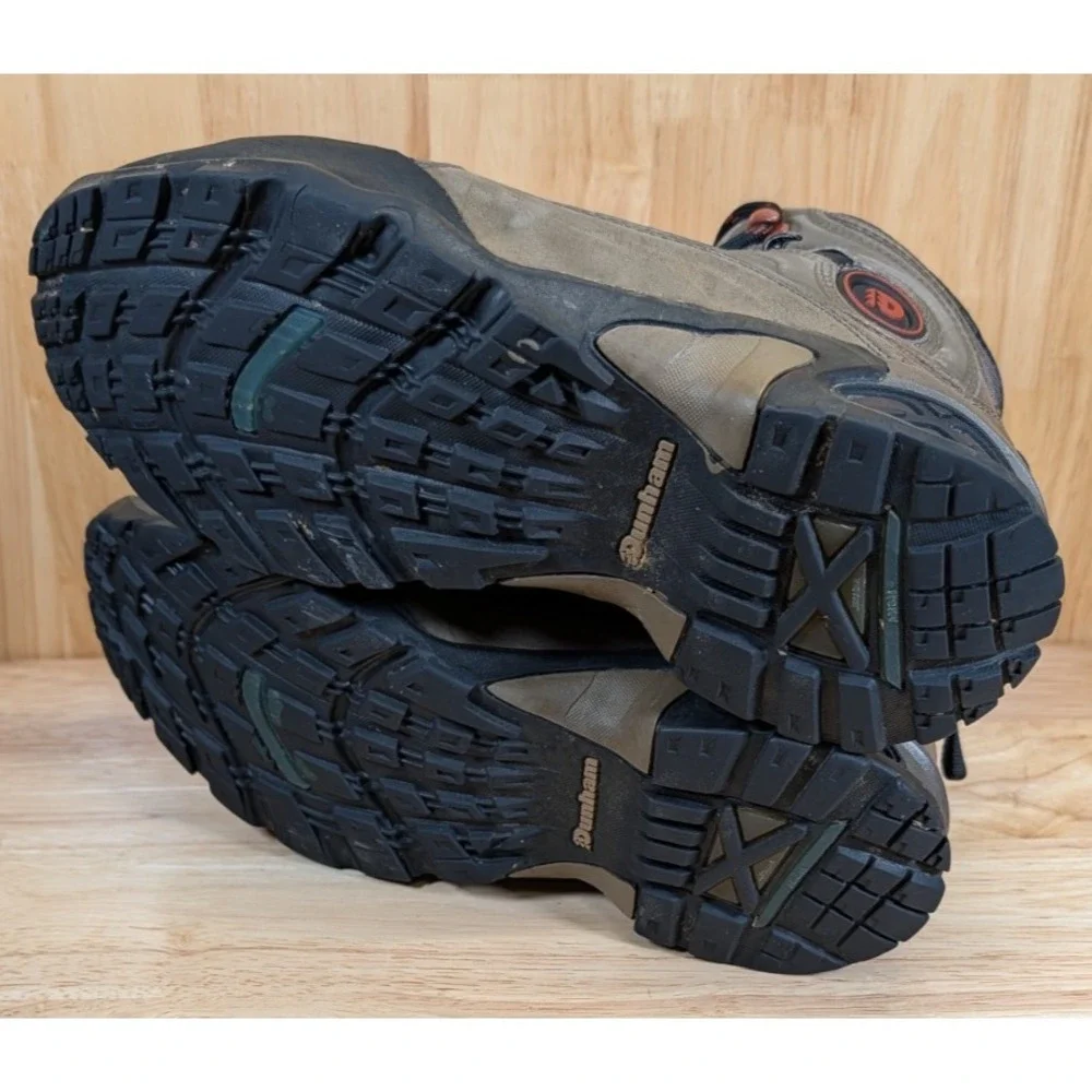 Dunham Cloud‎ Hiking Boots Men's 8.5D Brown Waterproof Trail Outdoor